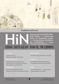 					Ansehen Bd. 10 Nr. 18 (2009): Darwin und Humboldt
				